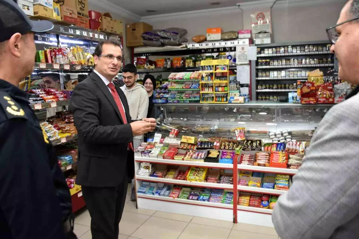 Kaymakam Güldoğan Esnafları Ziyaret Etti