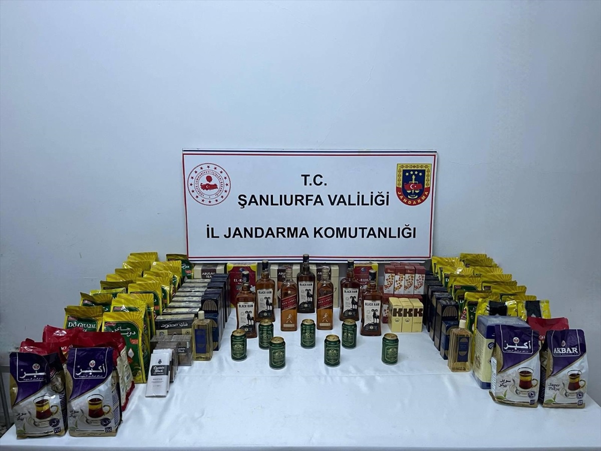 Şanlıurfa\'da Kaçakçılık Operasyonu