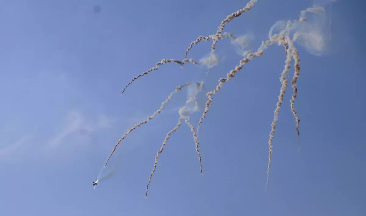 SOLOTÜRK\'ten Pamukkale\'de Gösteri