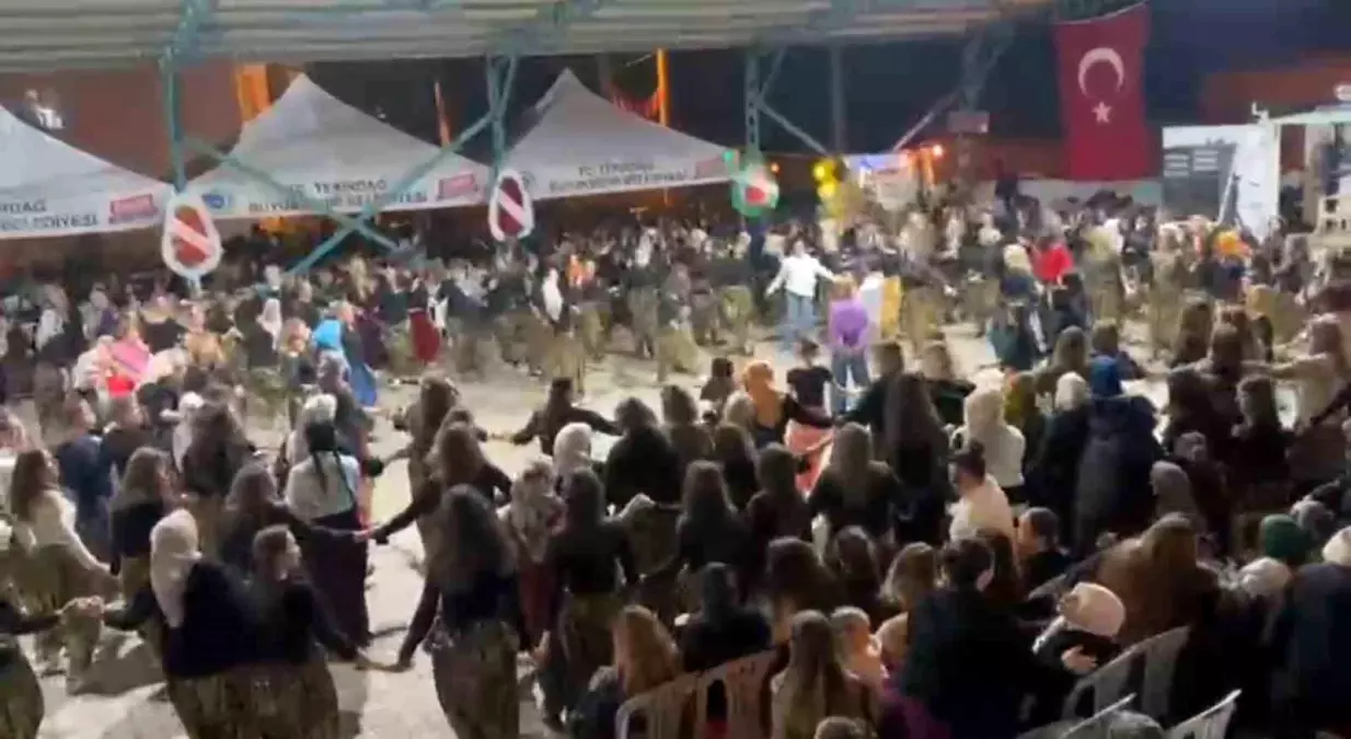 Bıyıkali\'de Coşkulu Şalvar Gecesi