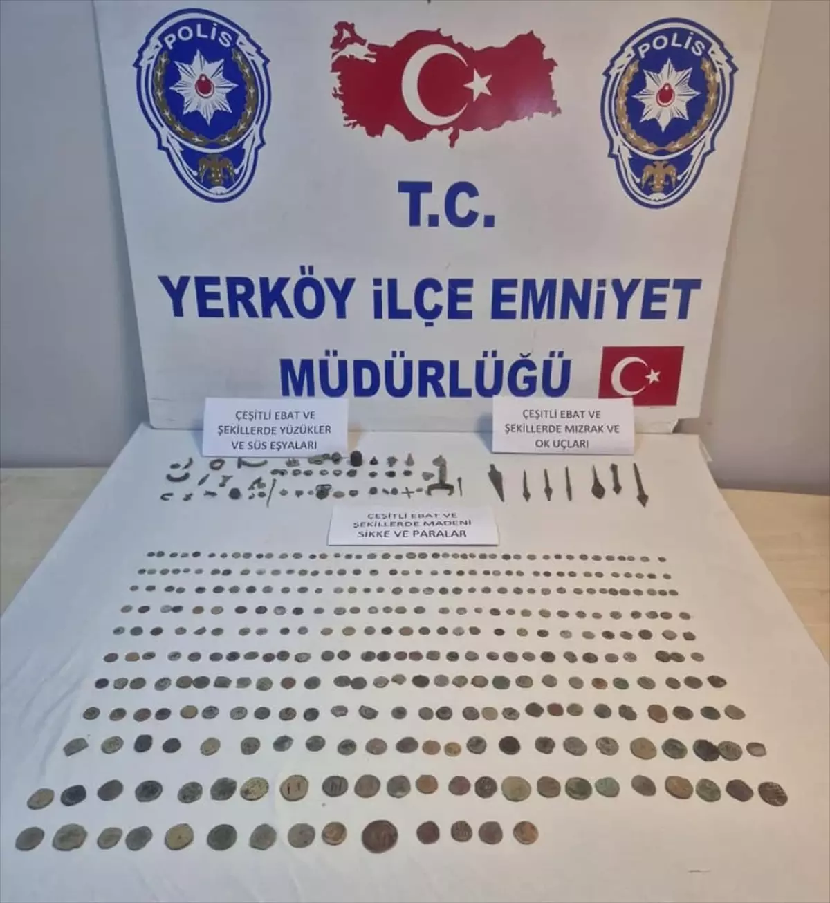 Yerköy\'de Tarihi Eser Operasyonu
