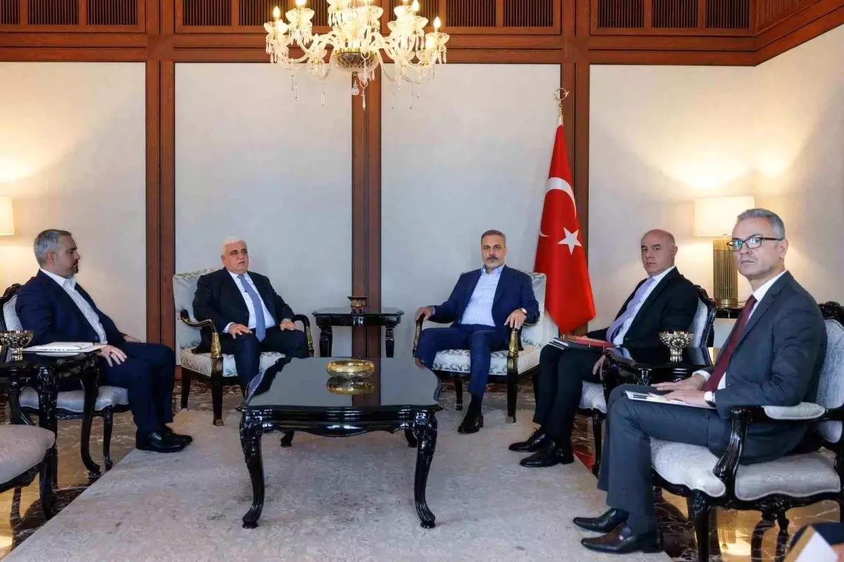 Fidan, Haşdi Şabi Başkanı ile Görüştü