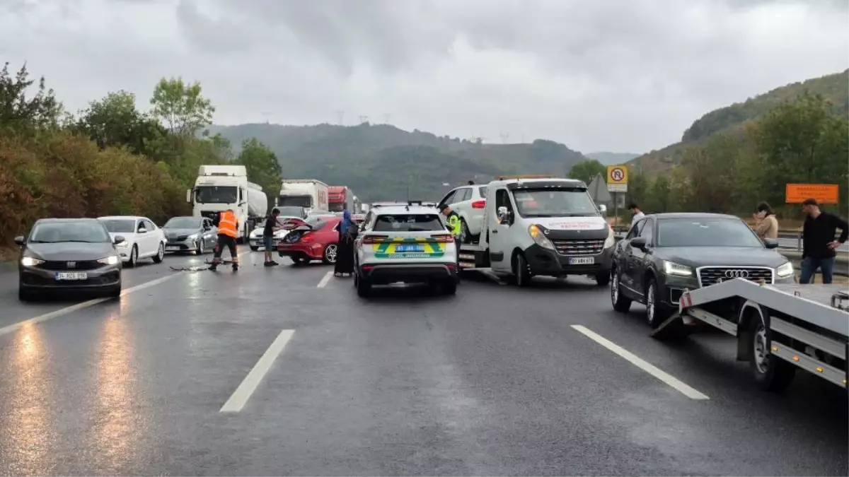 Düzce\'de 2025\'te 2 bin 16 Trafik Kazası