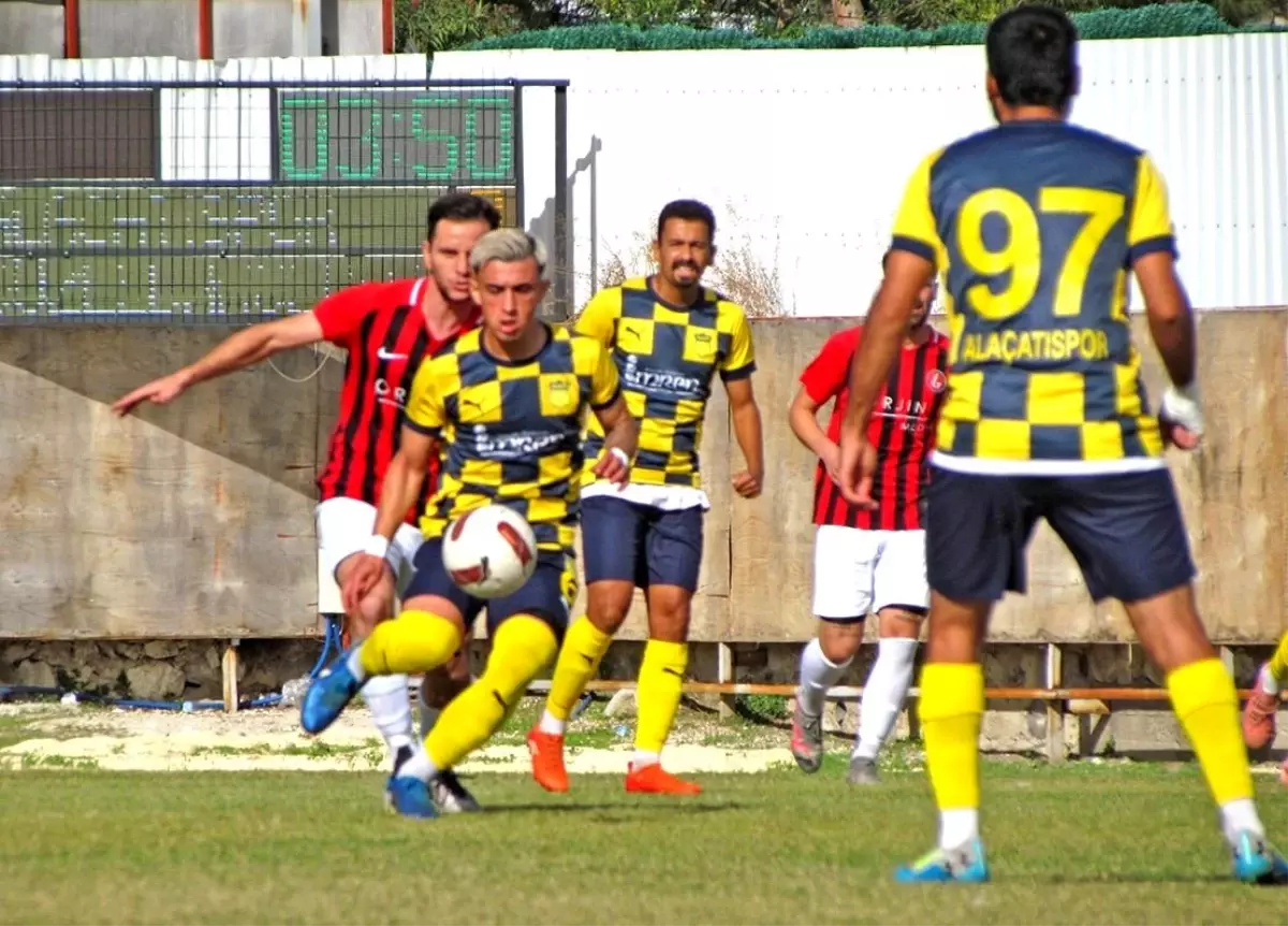 İmren Alaçatıspor, Güzelbahçe Belediyespor\'u Mağlup Etti