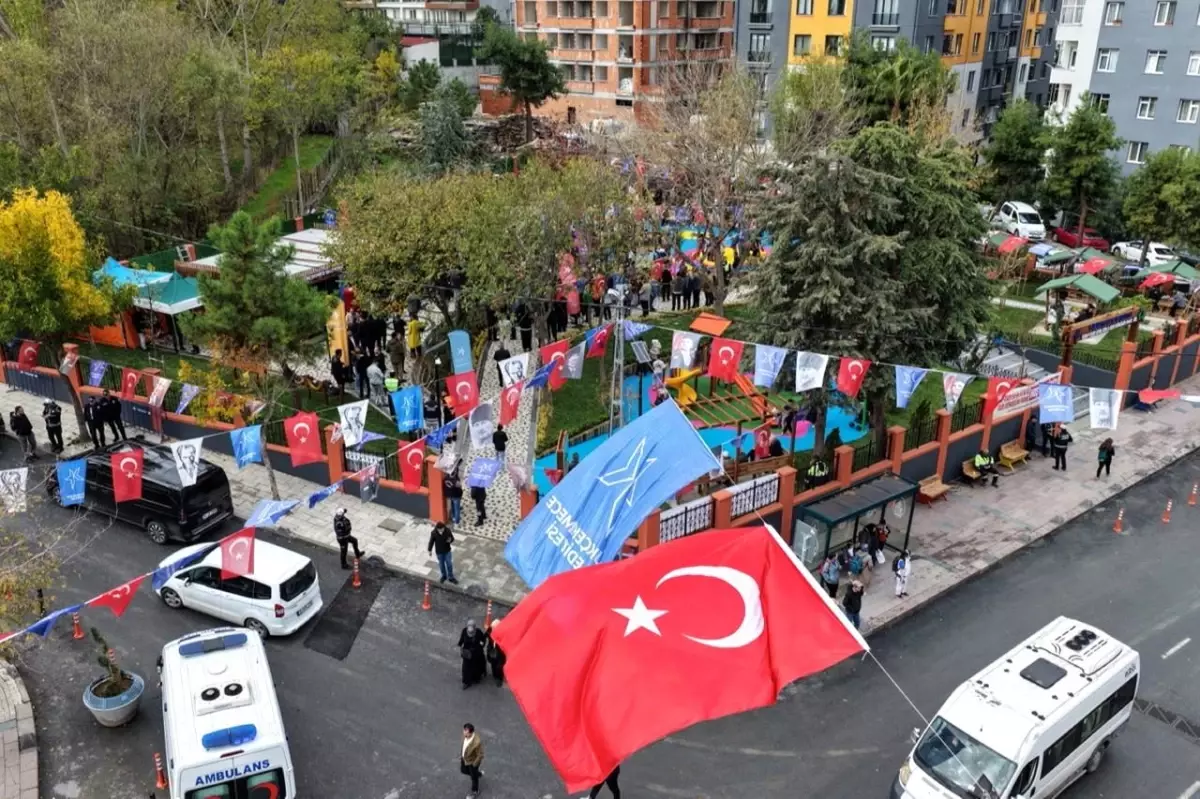 Küçükçekmece\'nin sıfır atık konseptli ilk parkı: "Serap Eser Parkı" hizmete açıldı