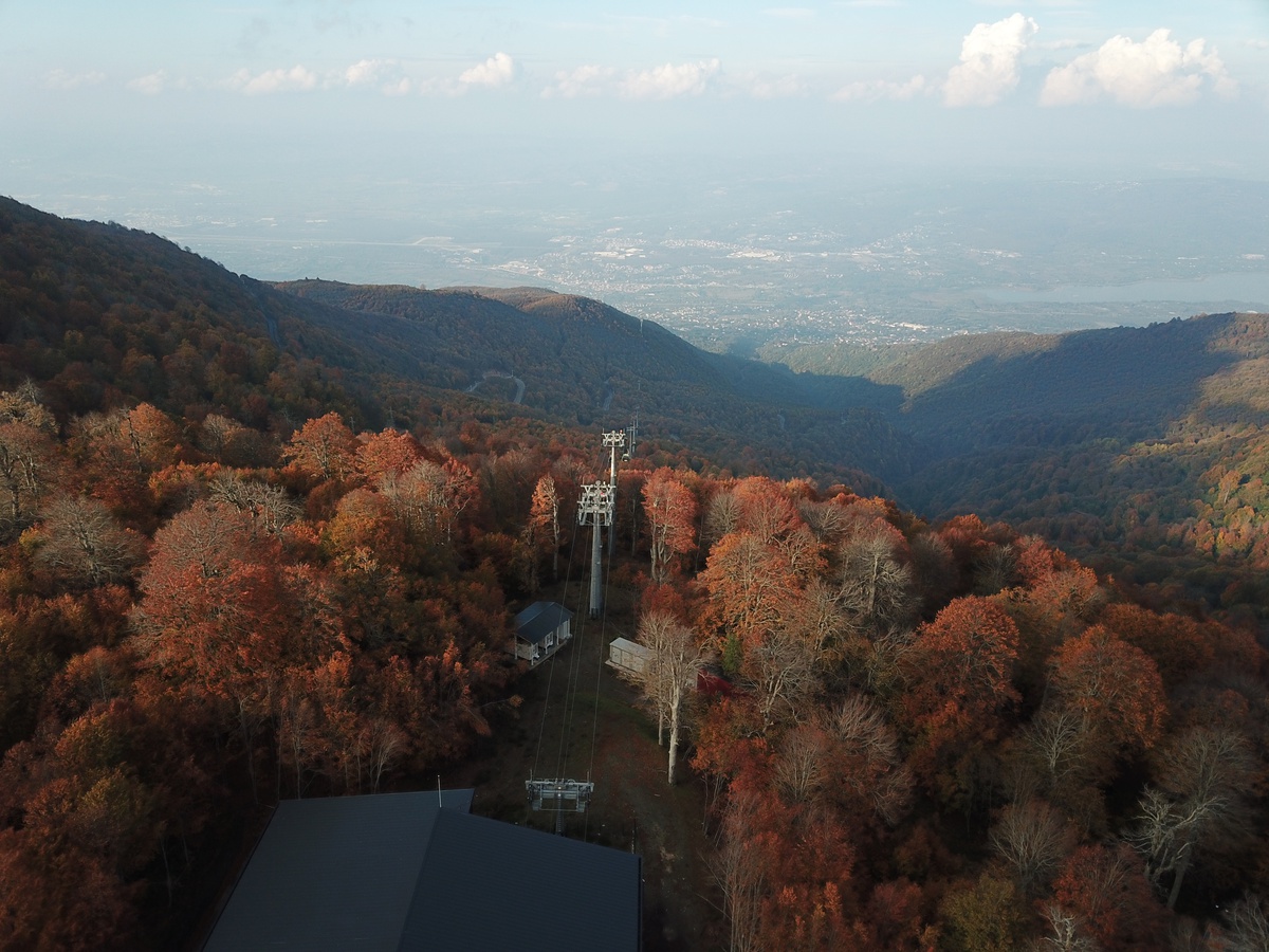Kuzuyayla Tabiat Parkı\'nda Sonbahar Renkleri