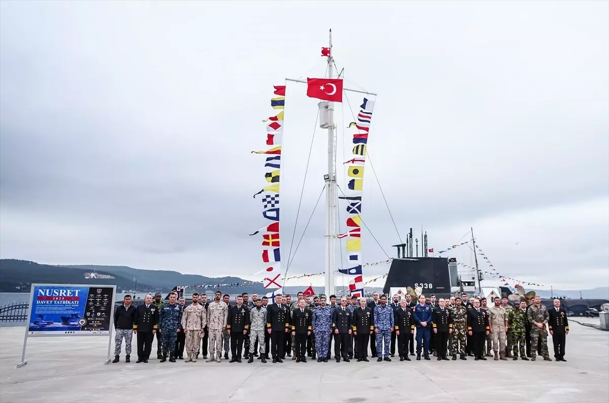 Nusret-2025 Tatbikatı Saros Körfezi\'nde Başladı