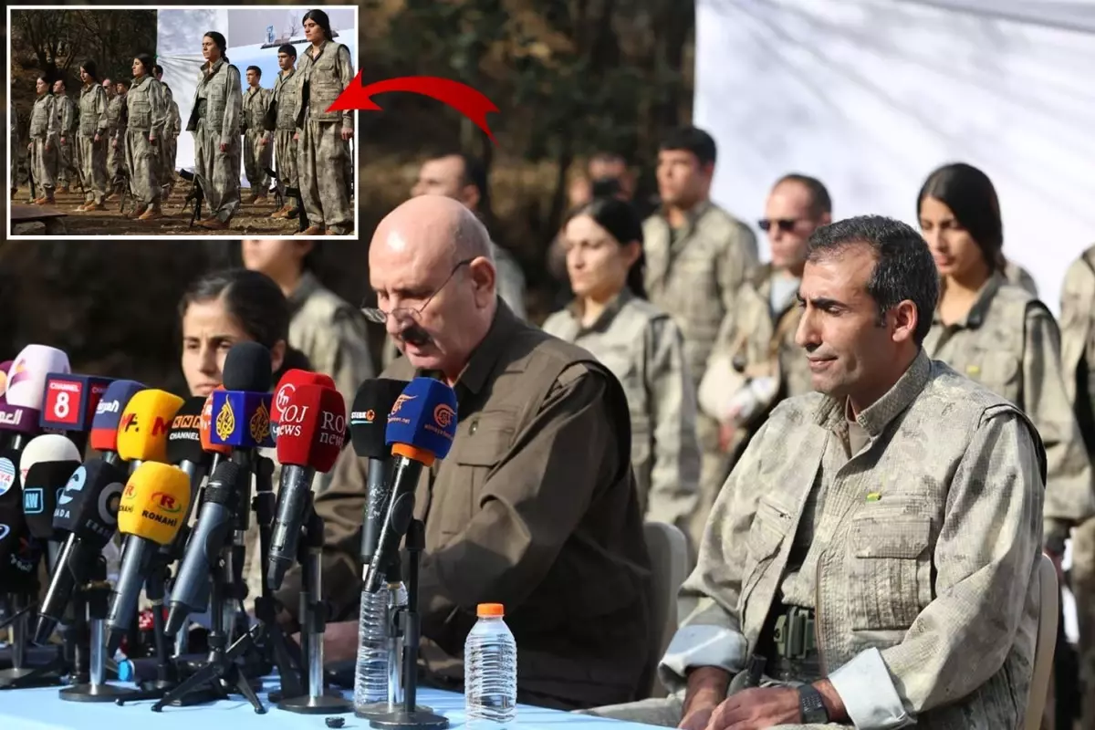 PKK\'nın mesajında çarpıcı detay! Örgüt sınırdaki kampları boşaltacak, mağaraları terk edecek
