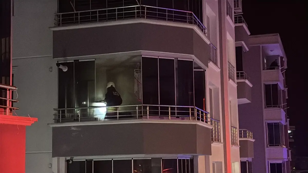 Atakum\'da Dairede Yangın Çıktı