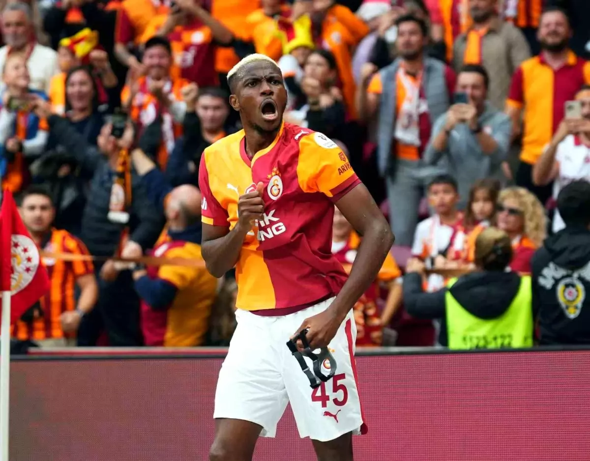 Osimhen\'in 6. Golu Galatasaray\'ı Canlandırdı