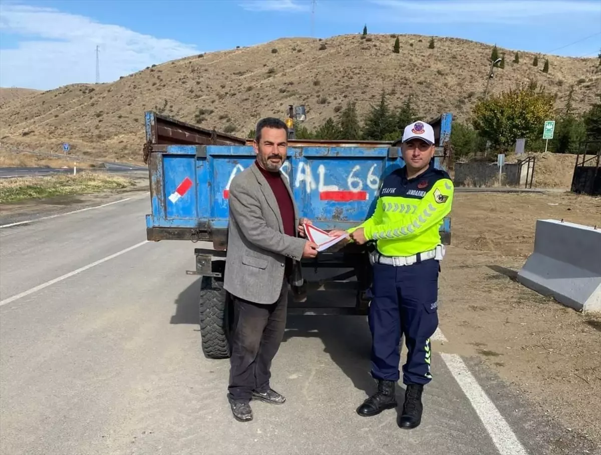 Yozgat\'ta Tarım Araçlarına Trafik Denetimi