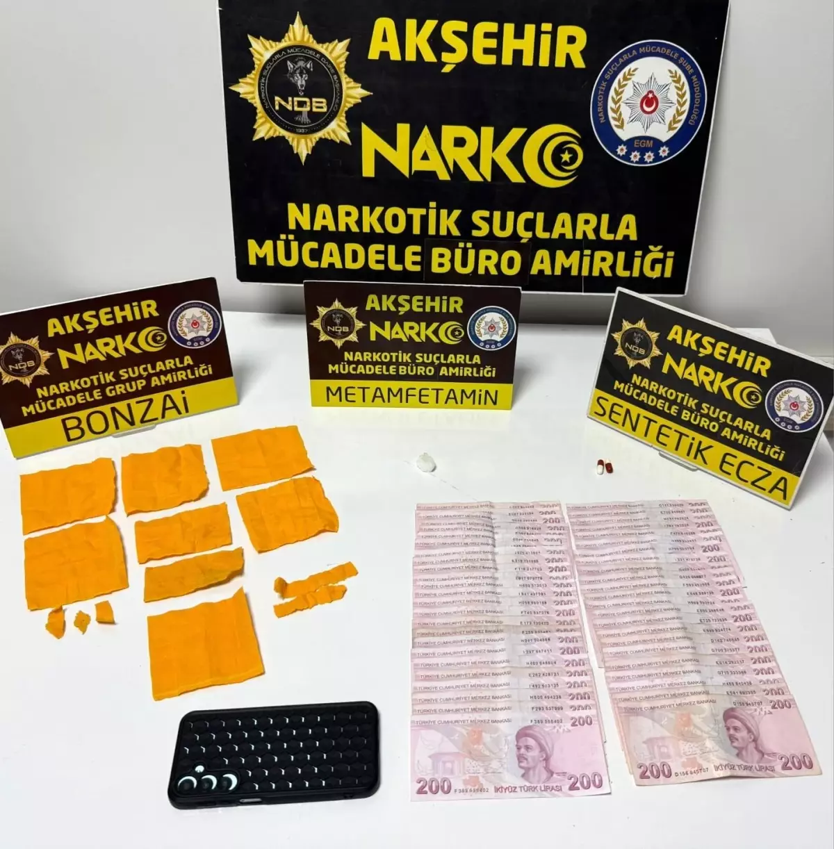 Akşehir\'de Uyuşturucu Operasyonu