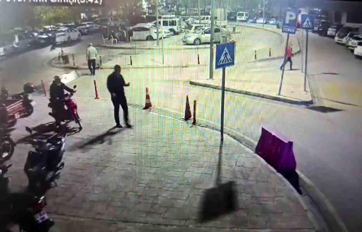 Hastane Otoparkında Motosiklet Hırsızı Yakalandı