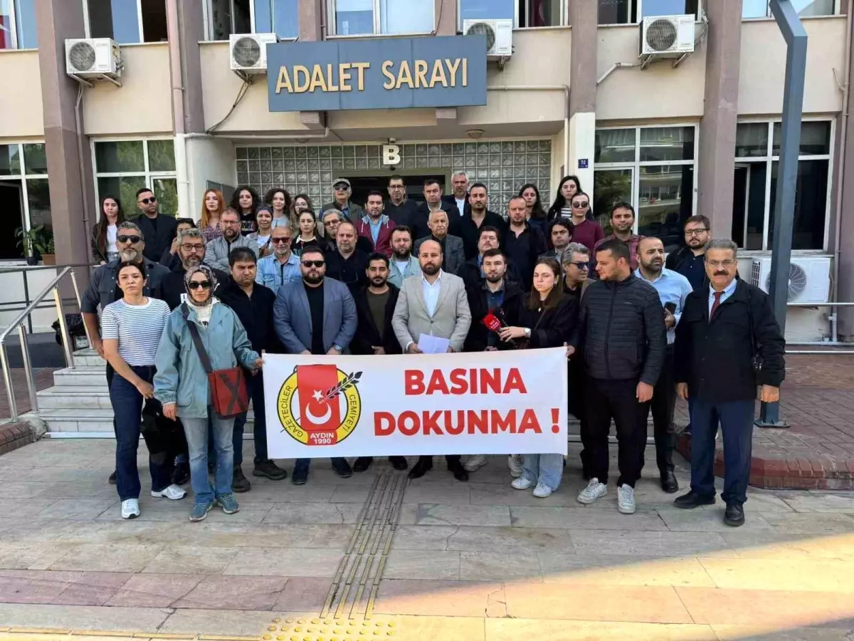 Gazetecilere Yönelik Saldırı Aydın\'da Protesto Edildi