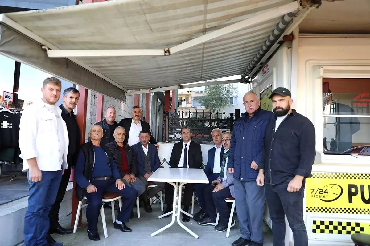 Başkan Ekim, Taksici Esnafıyla Bir Araya Geldi