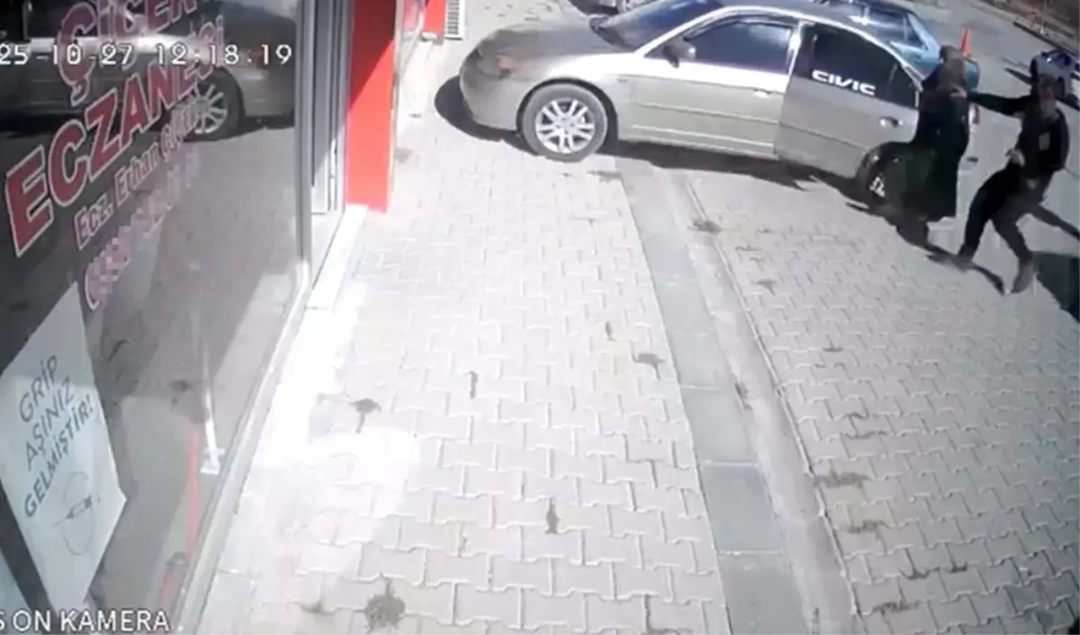 El frenini çekmeyi unutunca olanlar oldu