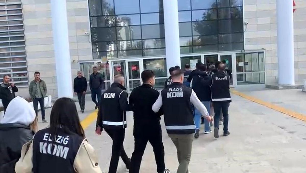 Elazığ\'da 11 Şüpheli Gözaltına Alındı
