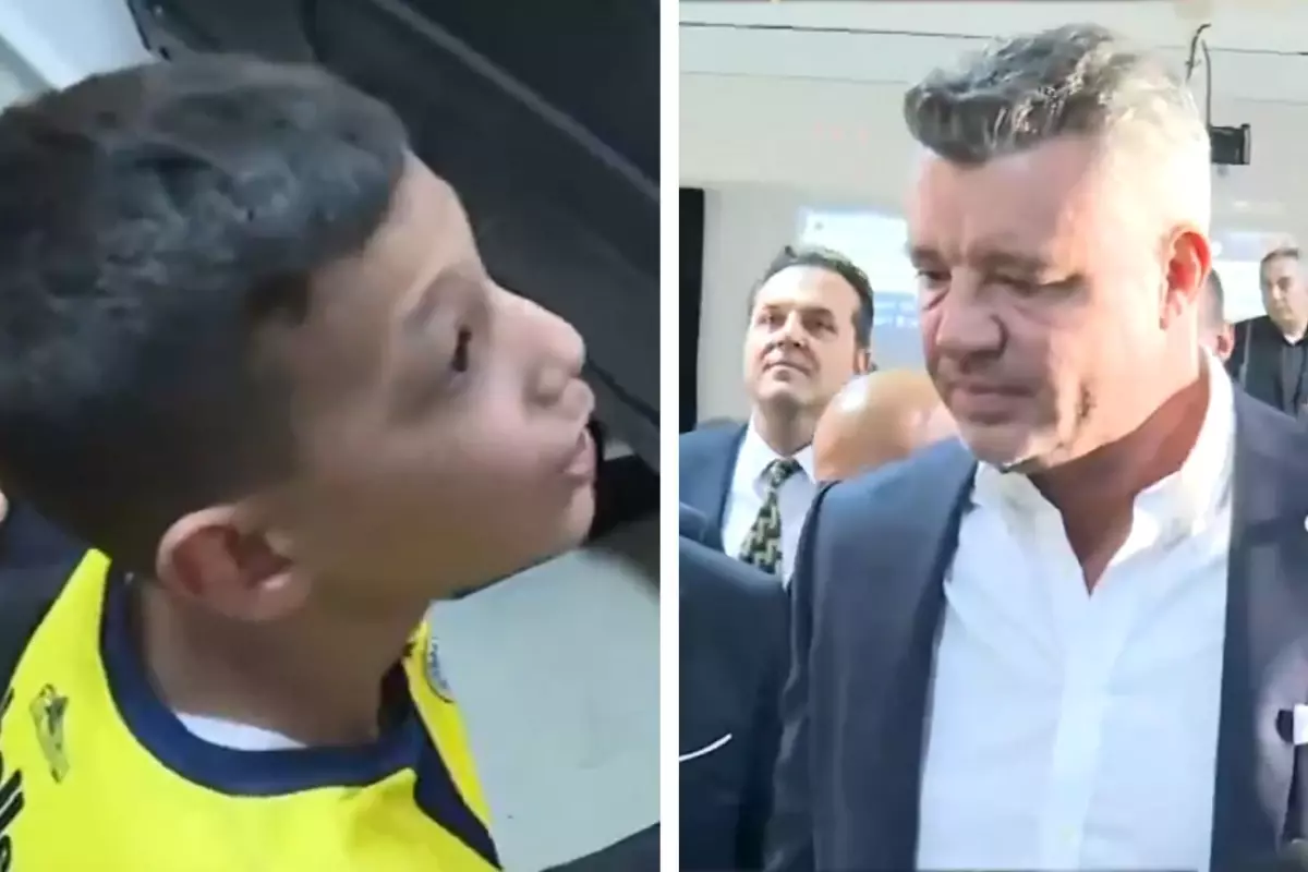 Fener taraftarının sesi olan minik! Sadettin Saran sitemine kayıtsız kalamadı