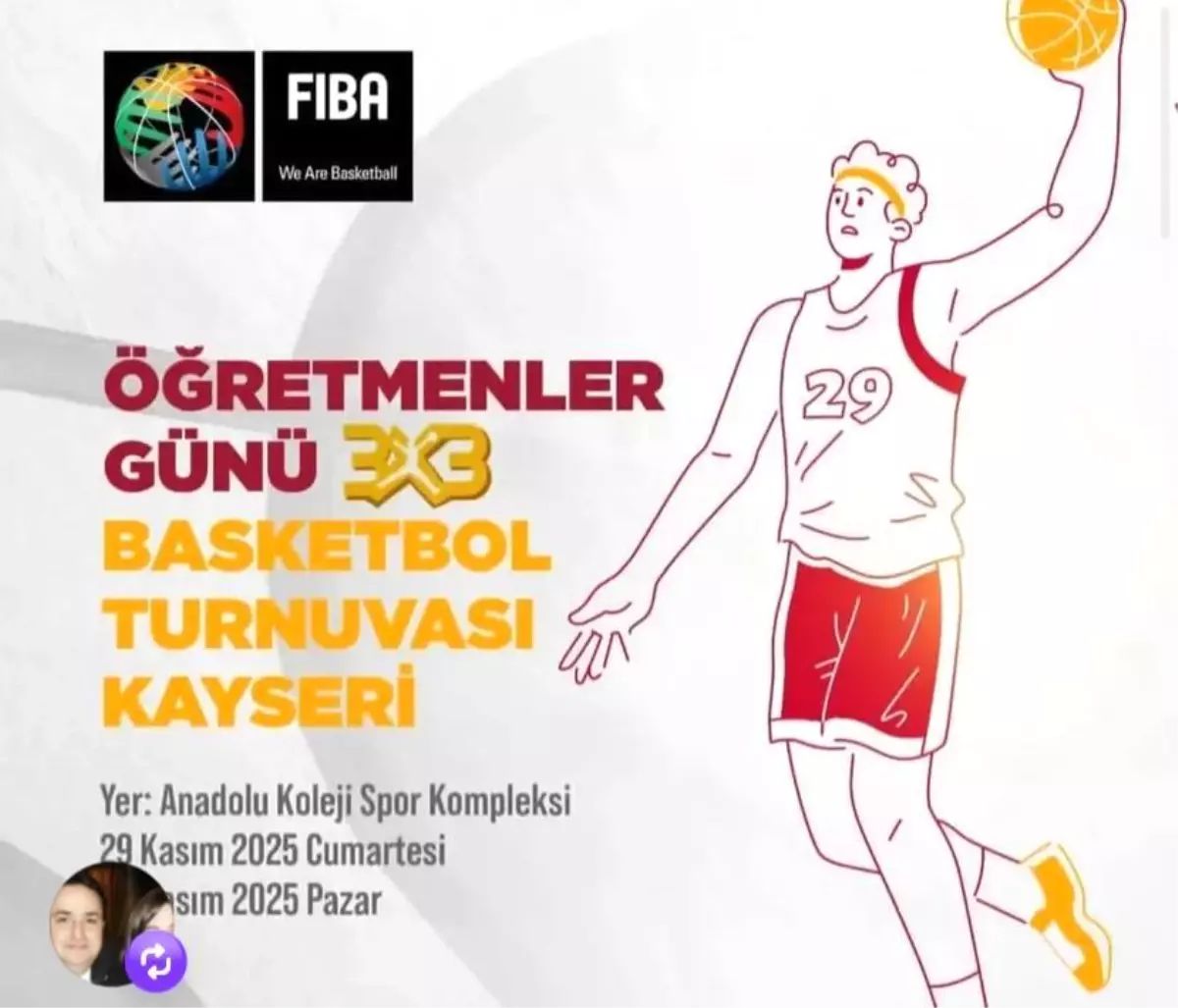 Öğretmenler Günü\'nde Basketbol Turnuvası