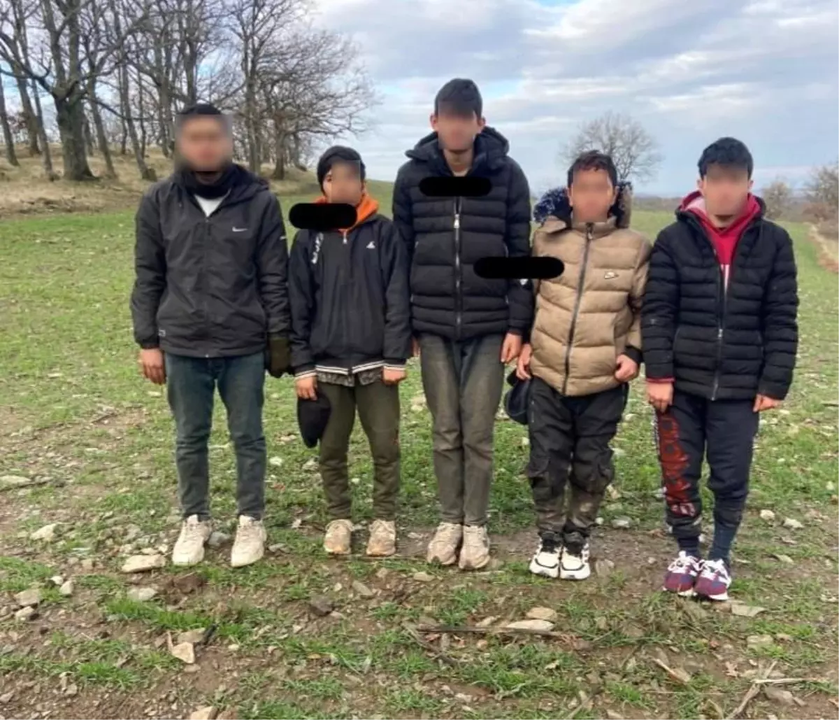 Kırklareli\'nde 5 Kaçak Göçmen Yakalandı