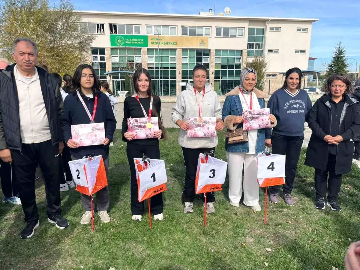 Kütahya\'da Coşkulu Oryantiring Yarışması