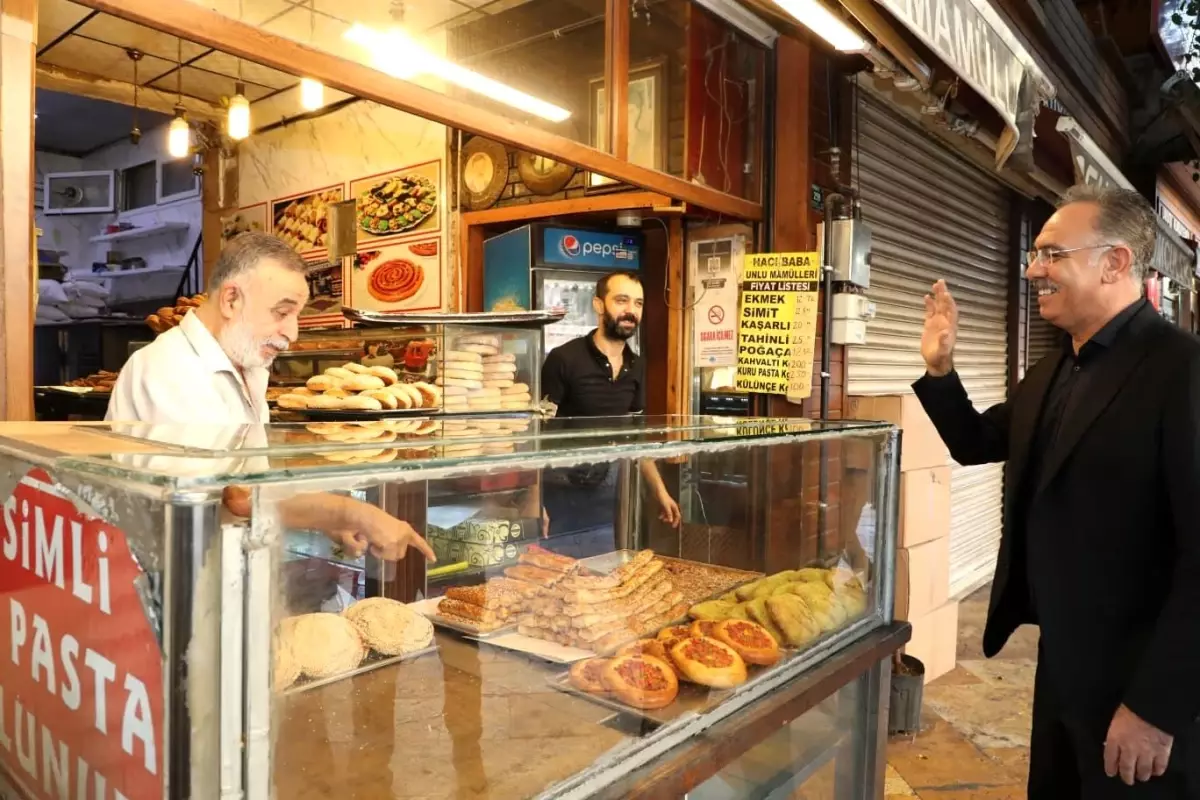 Eyyübiye Belediye Başkanı Kuş, Esnafla Buluştu