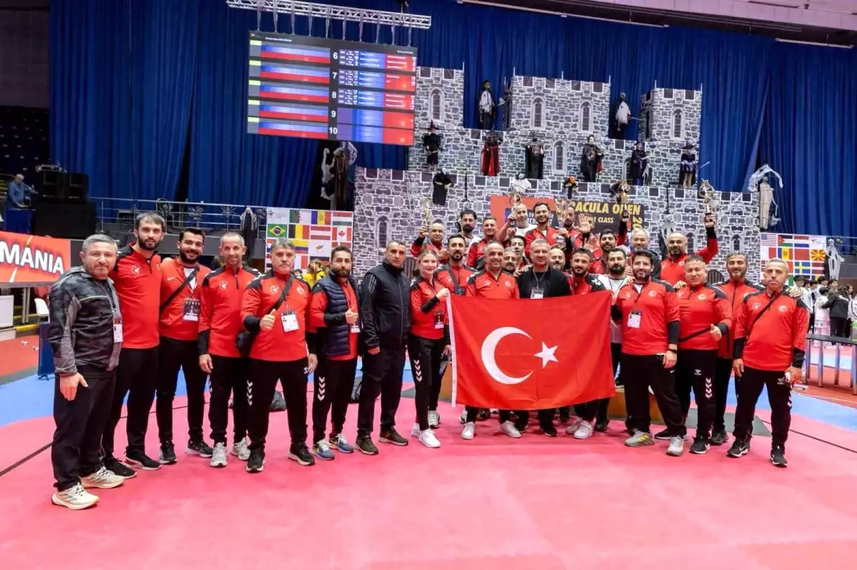 Türk Taekwondocular Romanya\'da 39 Madalya Kazandı