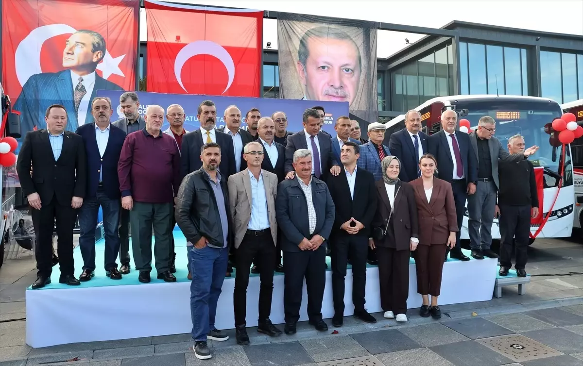 Samsun\'da Yeni Toplu Taşıma Projesi Başladı