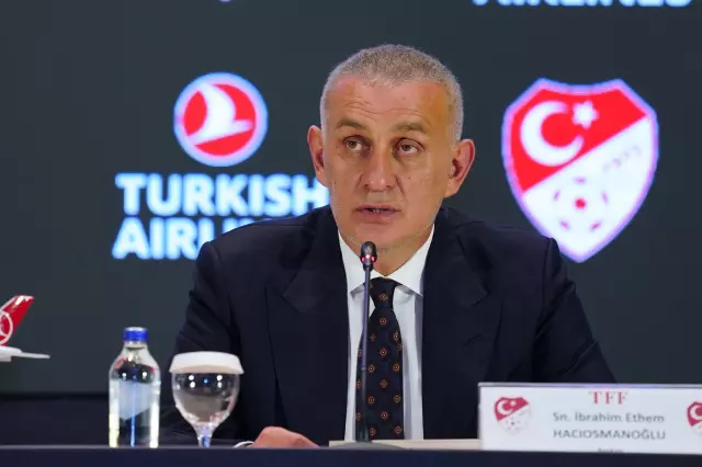 TFF Başkanı İbrahim Hacıosmanoğlu: 571 aktif hakemin 152'si bahis oynuyor TFF Başkanı İbrahim Hacıosmanoğlu: 571 aktif hakemin 152'si bahis oynuyor