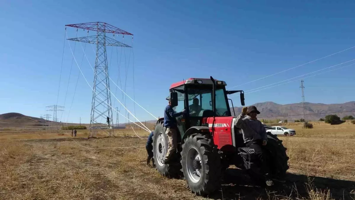 Van\'da Yüksek Gerilim Hattı Tamamlandı