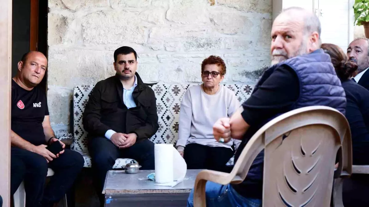 İnan, Sel Felaketinde Zarar Görenleri Ziyaret Etti