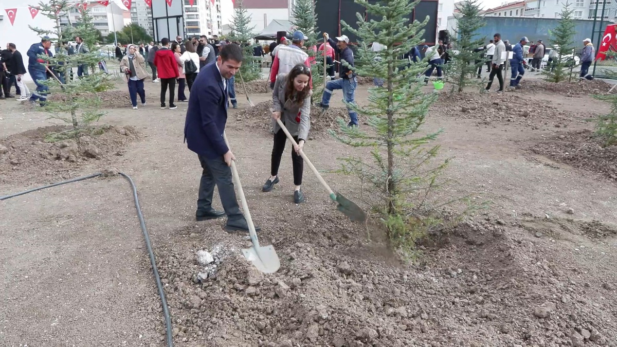 İsrail\'in saldırılarında şehit olan Filistinli gazeteciler anısına fidan dikildi