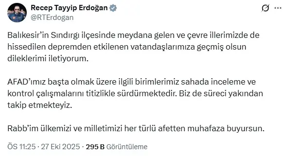 Balıkesir Sındırgı'da 6.1 büyüklüğünde deprem Balıkesir Sındırgı'da 6.1 büyüklüğünde deprem