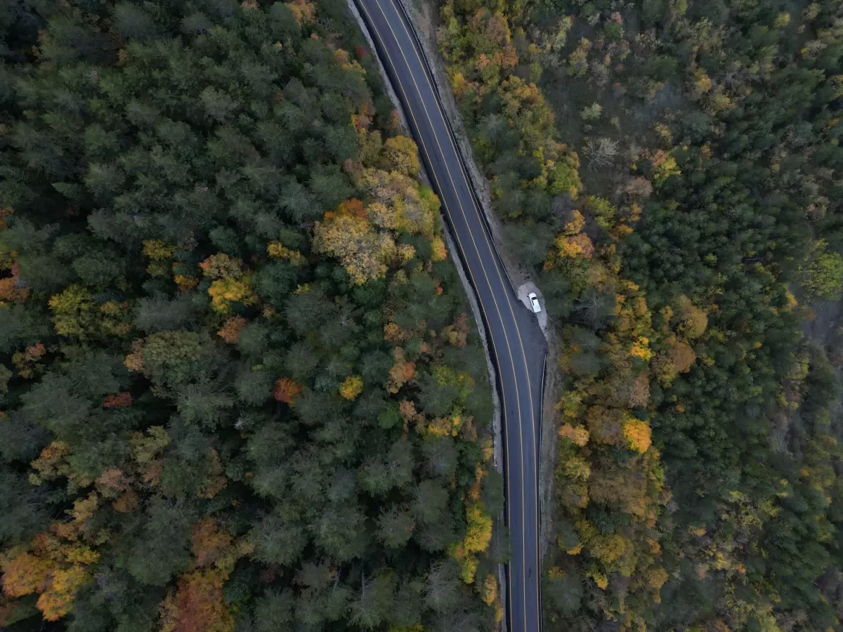 Ahmetusta Geçidi\'nde Sonbahar Güzelliği