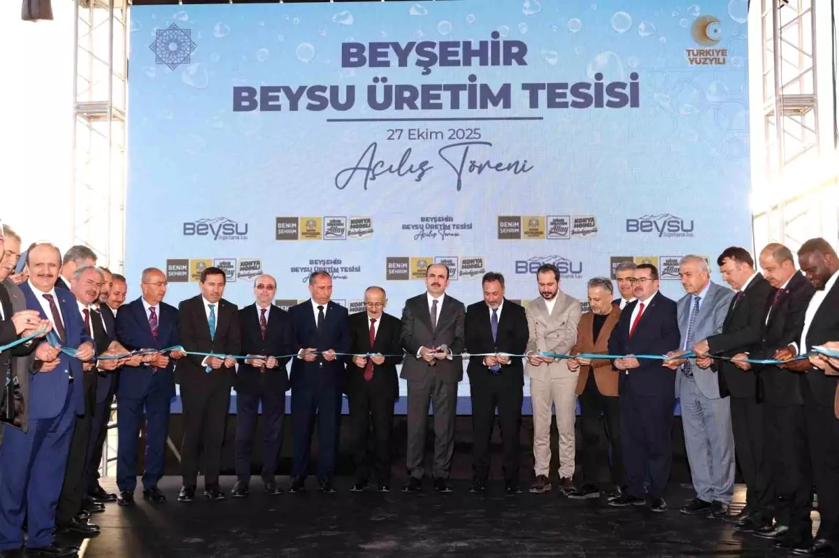 Başkan Altay, Beysu\'nun 1 milyar 130 milyonluk dev tesisini hizmete açtı