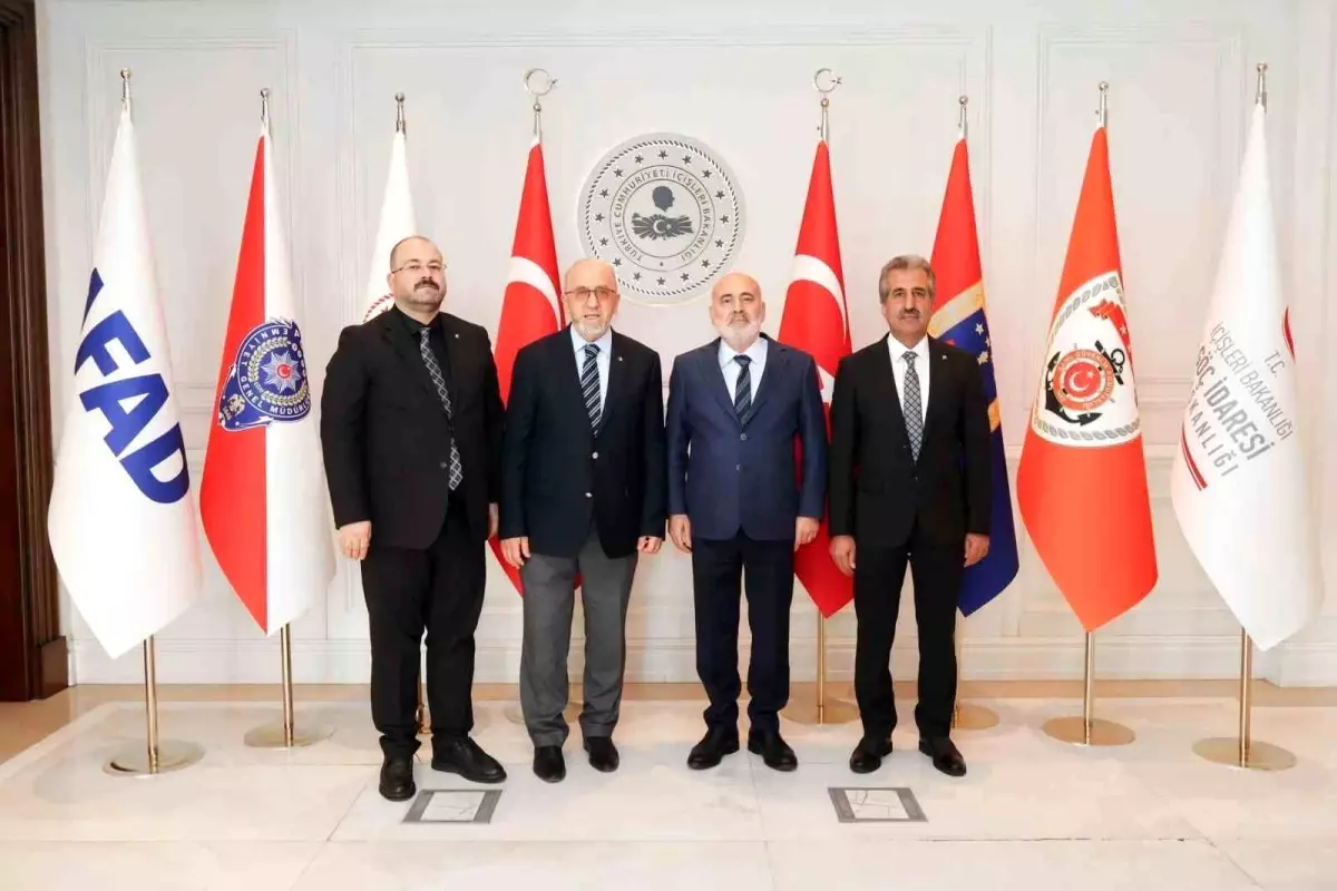 Elazığ Ticaret Borsası\'nın Bakan Yardımcıları Ziyareti