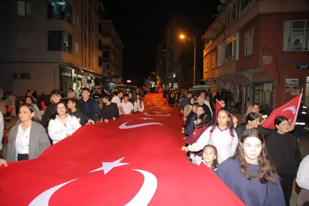 Çarşamba\'da Cumhuriyet Bayramı Kutlaması