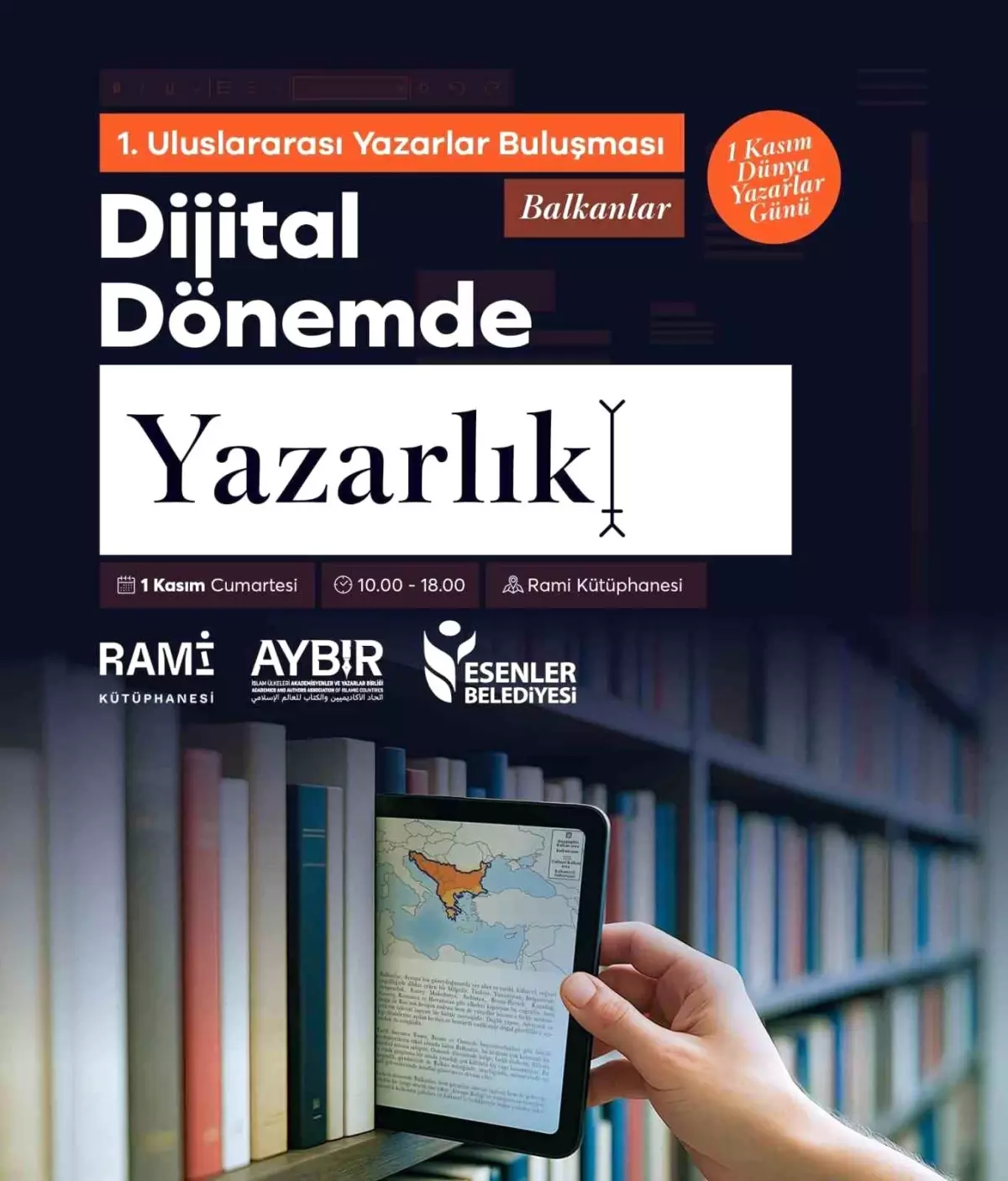 Esenler Belediyesi, 1. Uluslararası Yazarlar Buluşması\'na Ev Sahipliği Yapacak