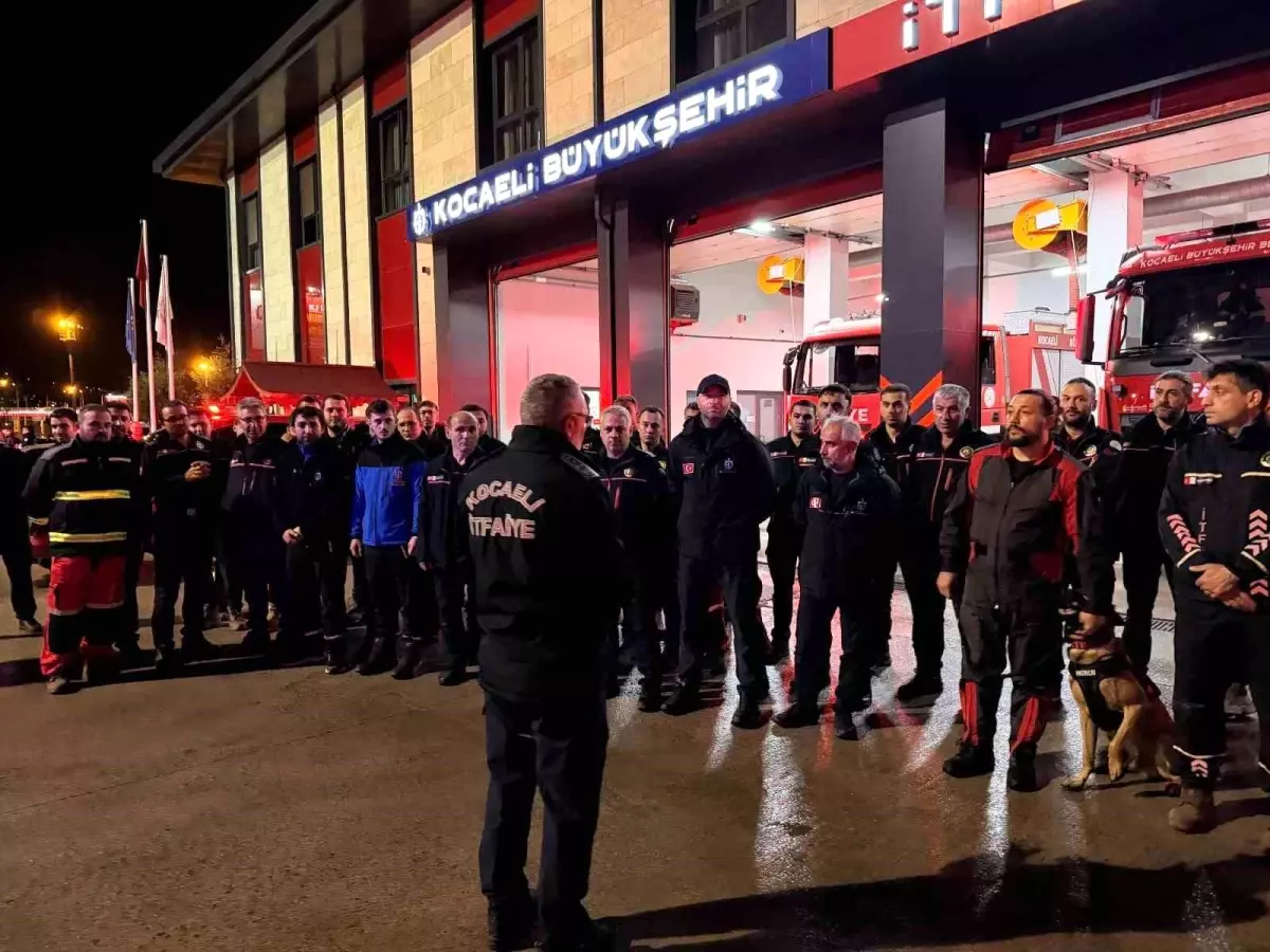 Kocaeli Büyükşehir Belediyesi Deprem Bölgesine Hızla Yardım Gönderdi