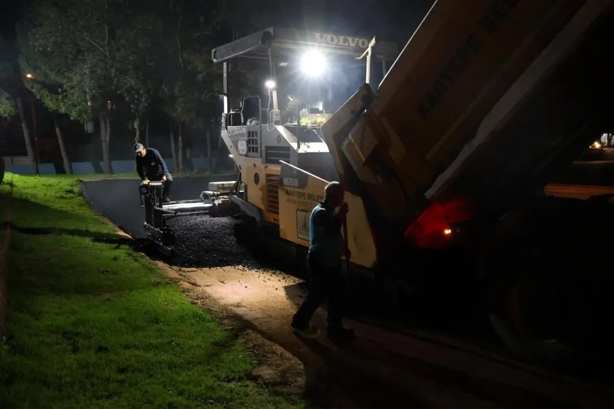 Kartepe\'de Otopark Düzenleme ve Asfaltlama Çalışmaları Tamamlandı