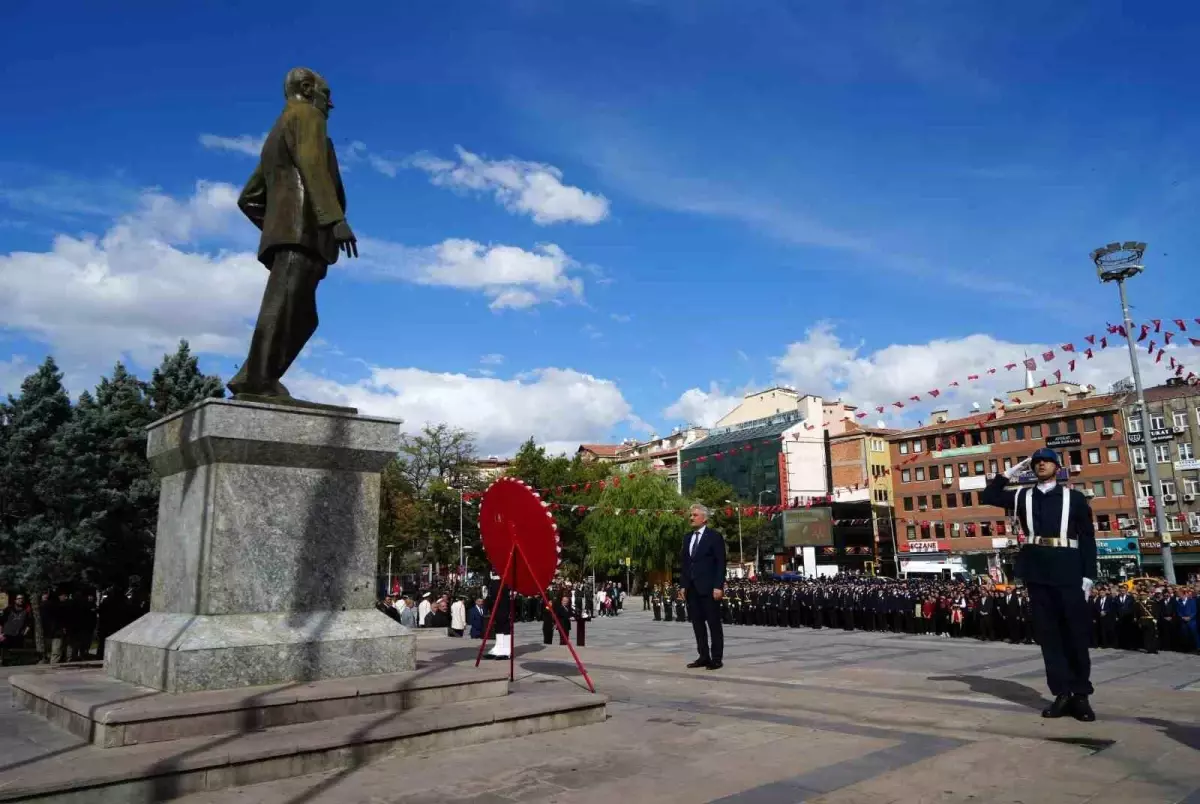 Kırıkkale\'de Cumhuriyet Bayramı Töreni Düzenlendi