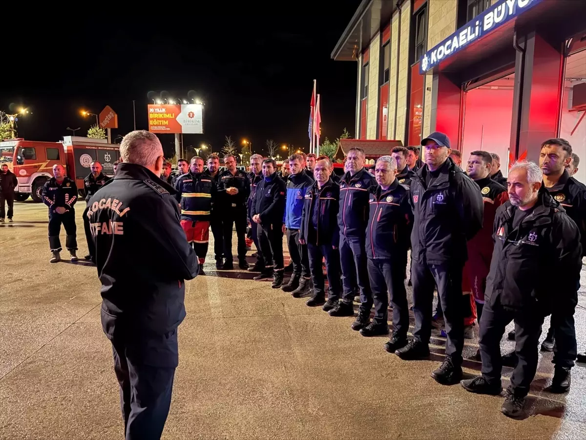 Kocaeli\'den Sındırgı\'ya Yardım Eli