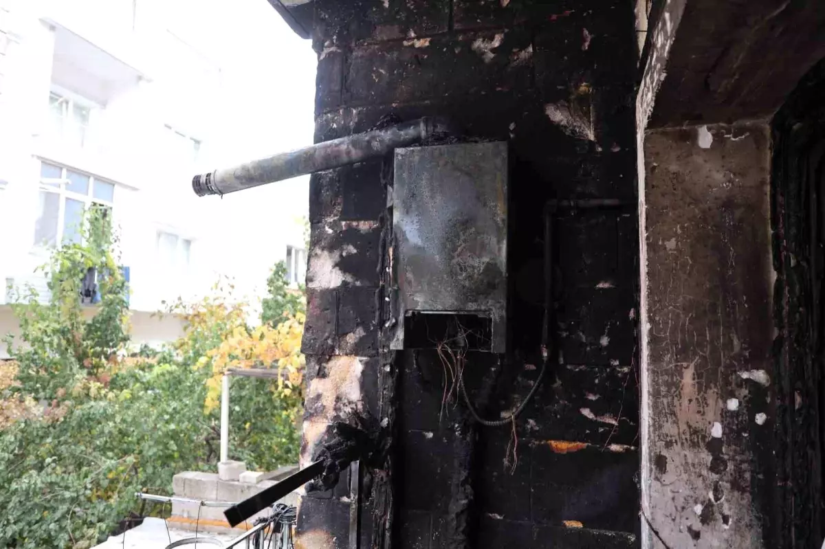 Duyarlı Komşu Yangına Müdahale Etti