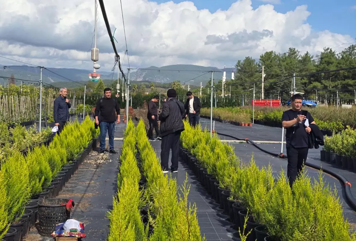 Özbek Heyet Muğla\'da İncelemelerde Bulundu