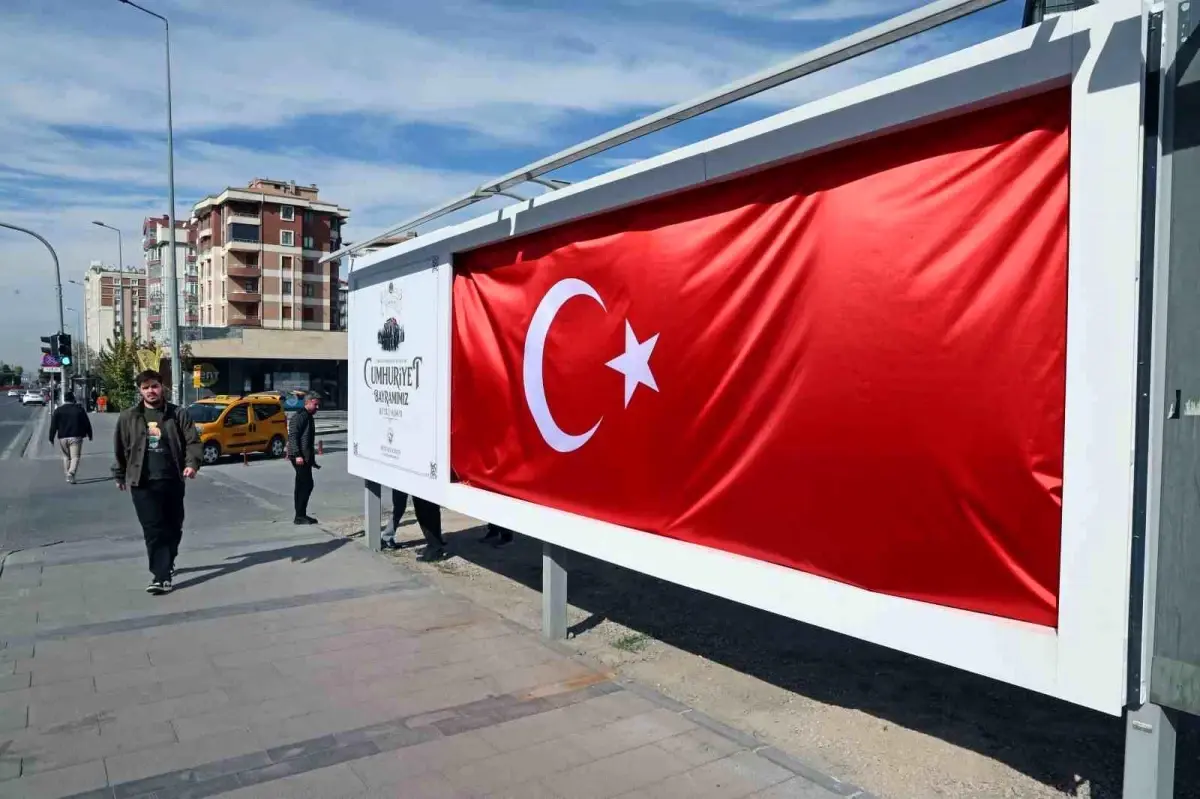 Talas Belediyesi\'nden Cumhuriyet Bayramına özel konsept