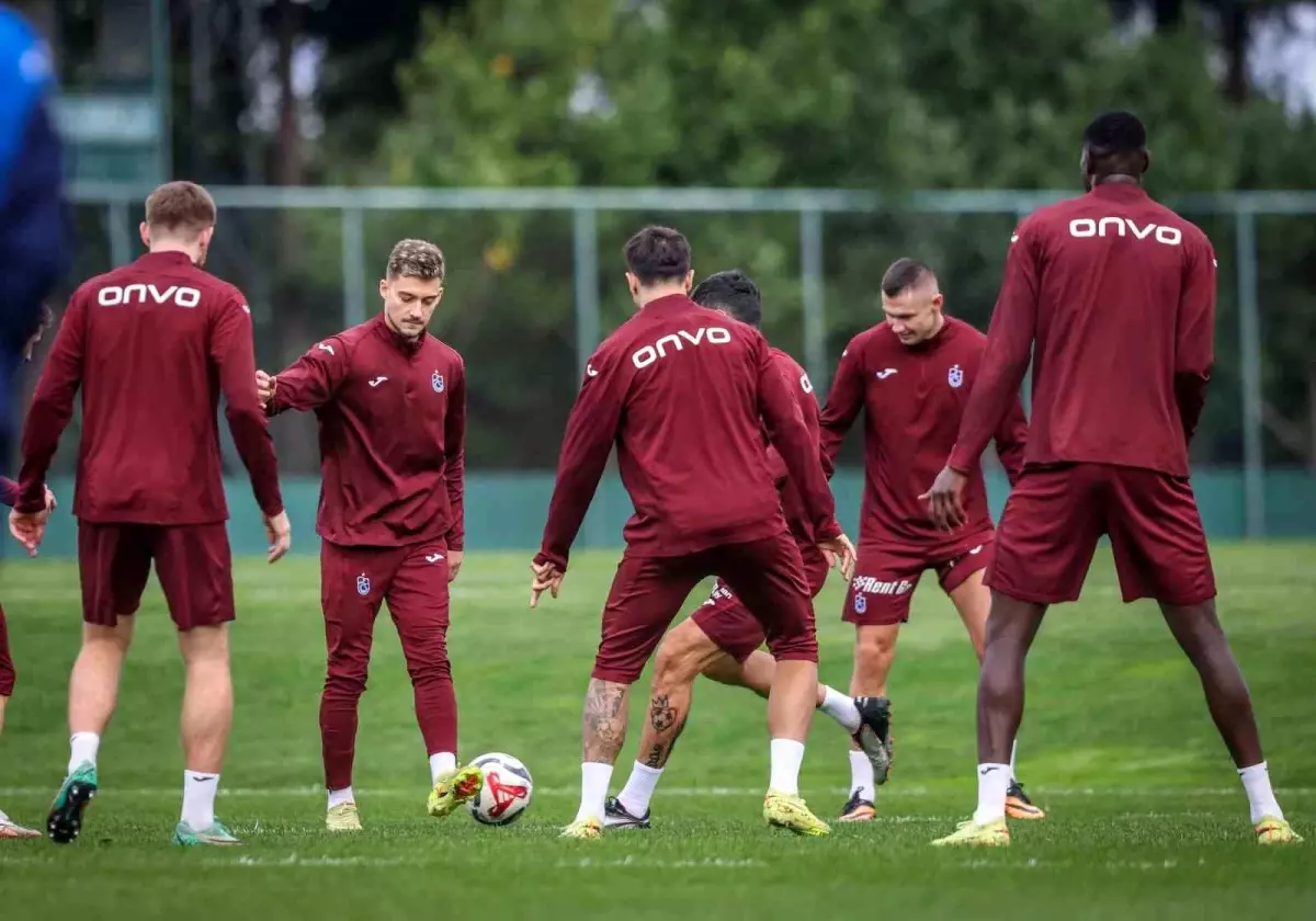 Trabzonspor, Galatasaray Maçı İçin Hazırlanıyor