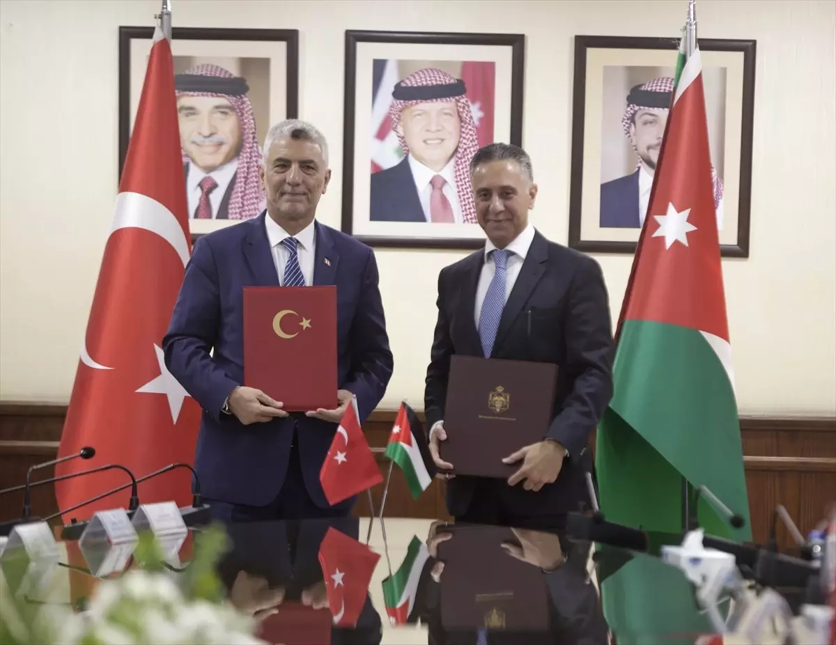 Türkiye ile Ürdün arasında ekonomiye ilişkin mutabakat zaptı imzalandı