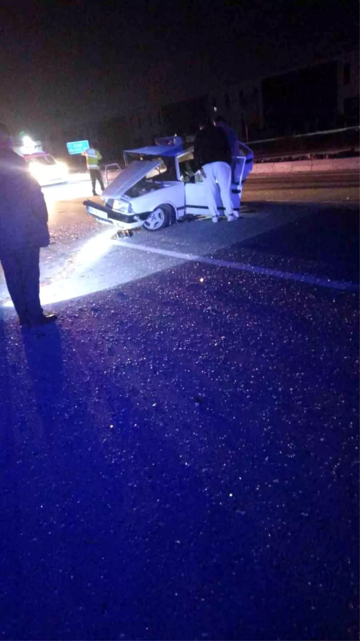 Akyurt\'ta Trafik Kazası: 2 Yaralı