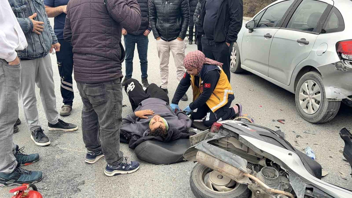 İstanbul\'da Motosiklet Kazası