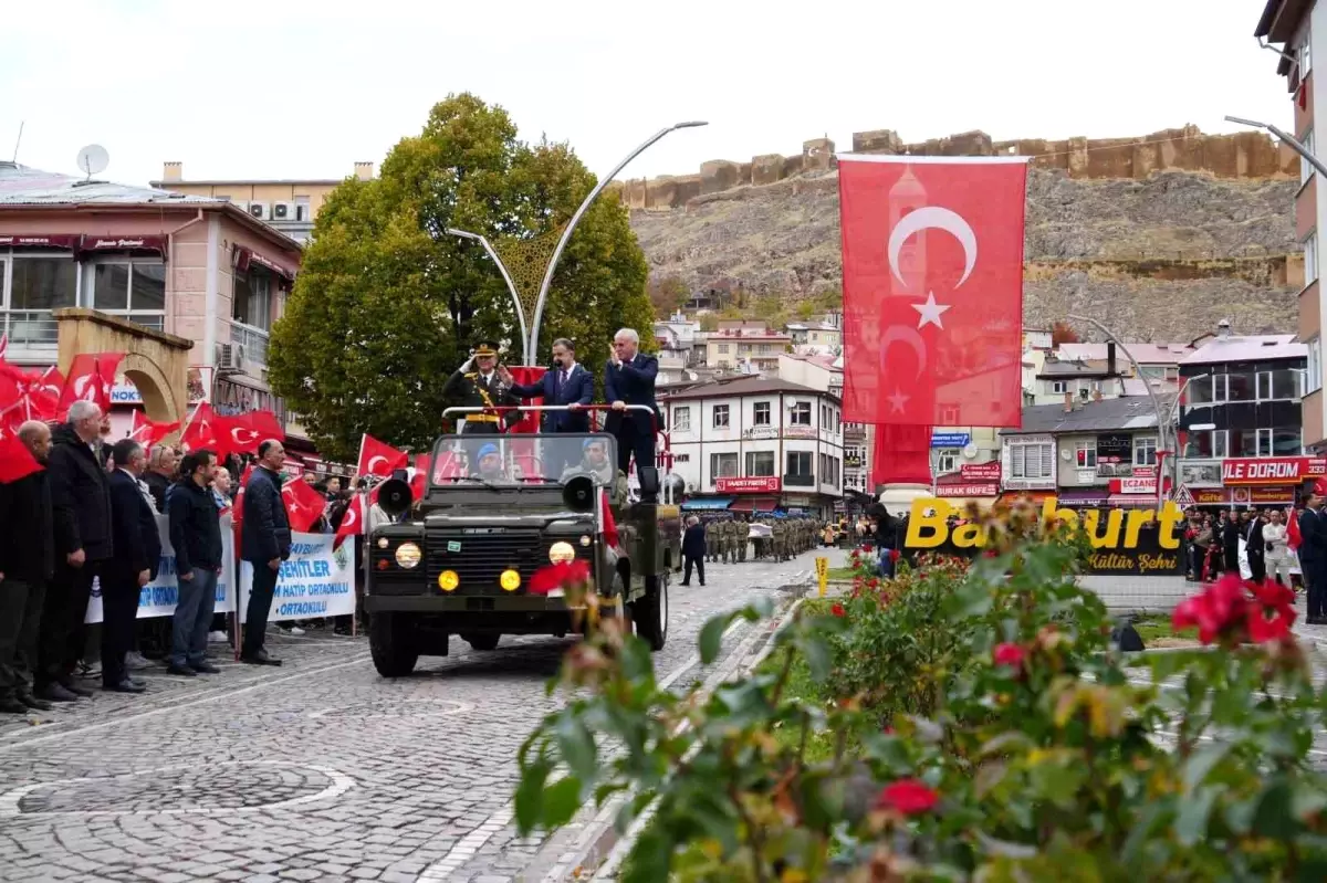 Bayburt\'ta 29 Ekim Cumhuriyet Bayramı törenle kutlandı